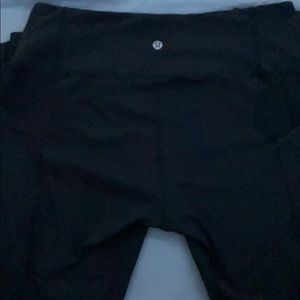 LULU LEMON LEGGINGS BLACK